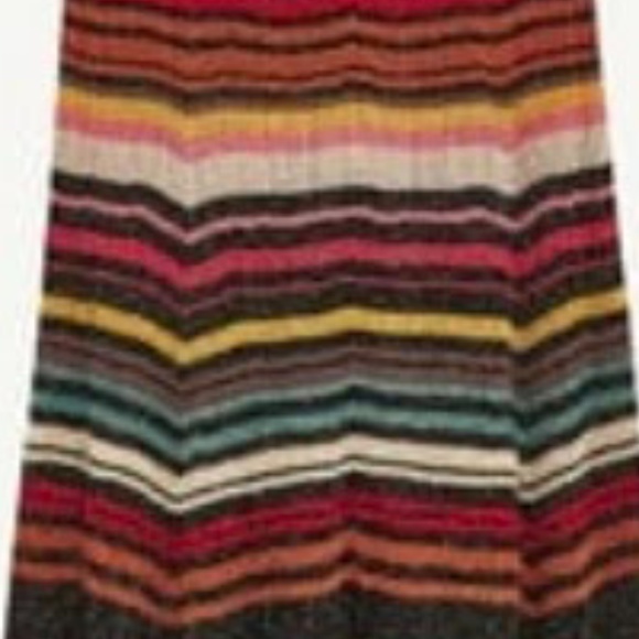 Zara multi metallic knit dress small - Picture 2 of 2